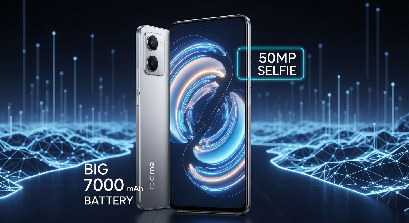 Realme 15T India Launch with 7,000 mAh battery, 50MP selfie camera and 5G features